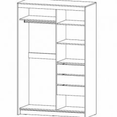 РИВЬЕРА Шкаф-купе 2х створчатый в Кургане - kurgan.mebel24.online | фото 2