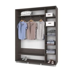 РОЛАНД Шкаф-купе Анкор темный (450*1700) Р471 в Кургане - kurgan.mebel24.online | фото 3