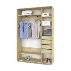 РОЛАНД Шкаф-купе Ирландский дуб (450*1300) Р431 в Кургане - kurgan.mebel24.online | фото 5