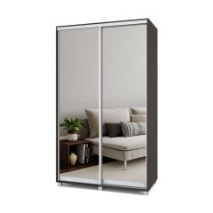 РОЛАНД Шкаф-купе с зеркалами Венге (450*1300) Р433 в Кургане - kurgan.mebel24.online | фото 2