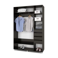 РОЛАНД Шкаф-купе с зеркалами Венге (450*1200) Р423 в Кургане - kurgan.mebel24.online | фото 5