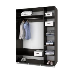 РОЛАНД Шкаф-купе с зеркалами Венге (600*1700) Р673 в Кургане - kurgan.mebel24.online | фото 2
