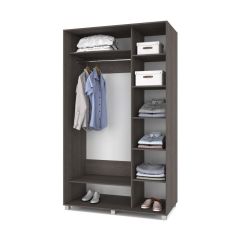 РОЛАНД Шкаф-купе зеркалом Анкор темный (600*1500) Р652 в Кургане - kurgan.mebel24.online | фото 2