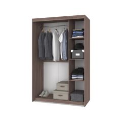 ТОМАС Шкаф-купе 3-х дверный Шимо темный/светлый (Т31) в Кургане - kurgan.mebel24.online | фото 2