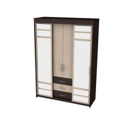 Шкаф-купе комби Юнона (1600) в Кургане - kurgan.mebel24.online | фото