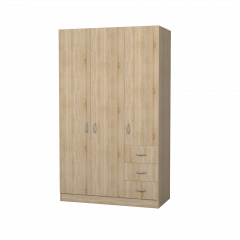 Шкаф Лофт 3-х створчатый в Кургане - kurgan.mebel24.online | фото