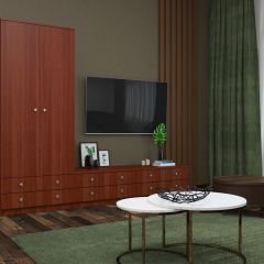 Шкаф Нина (М6) Итальянский орех в Кургане - kurgan.mebel24.online | фото