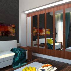 Шкаф распашкой Оксана 1200 (ЛДСП 1 кат.) в Кургане - kurgan.mebel24.online | фото 10