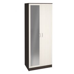 Шкаф Ронда ШК-20 без зеркала (венге/беленый дуб) в Кургане - kurgan.mebel24.online | фото 3