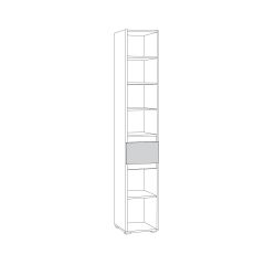 Шкаф с ящиком 13.202 Сидней в Кургане - kurgan.mebel24.online | фото 2