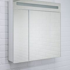 Шкаф-зеркало Аврора 60 с подсветкой LED Домино (DV8005HZ) в Кургане - kurgan.mebel24.online | фото 5