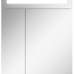 Шкаф-зеркало Аврора 60 с подсветкой LED Домино (DV8005HZ) в Кургане - kurgan.mebel24.online | фото 4
