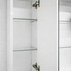 Шкаф-зеркало Аврора 80 с подсветкой LED Домино (DV8009HZ) в Кургане - kurgan.mebel24.online | фото 7