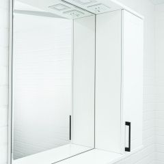 Шкаф-зеркало Charlie 80 правый Домино (DCh2520HZ) в Кургане - kurgan.mebel24.online | фото 6