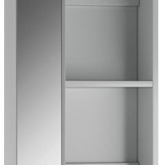 Шкаф-зеркало Норма 40 1 дверь АЙСБЕРГ (DA1618HZ) в Кургане - kurgan.mebel24.online | фото 2