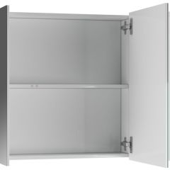 Шкаф-зеркало Норма 80 3 двери АЙСБЕРГ (DA1626HZ) в Кургане - kurgan.mebel24.online | фото 3