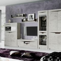 СОРЕНТО МС Гостиная (Дуб Бонифаций) в Кургане - kurgan.mebel24.online | фото