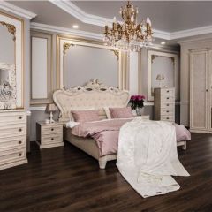 Спальня Афина 4-х ств. шкаф (Крем корень) в Кургане - kurgan.mebel24.online | фото