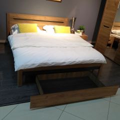 АФИНА Спальный гарнитур Дуб Крафт (модульная) в Кургане - kurgan.mebel24.online | фото 7