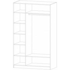 ДИАНА Шкаф 3-х створчатый в Кургане - kurgan.mebel24.online | фото 2