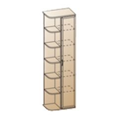 Спальня Карина композиция 3 (Снежный Ясень) в Кургане - kurgan.mebel24.online | фото 2