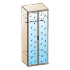 Спальня Карина композиция 6 (Ясень Асахи) в Кургане - kurgan.mebel24.online | фото 3