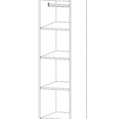 КОСТА-РИКА Пенал (шимо темный/шимо светлый) в Кургане - kurgan.mebel24.online | фото 2