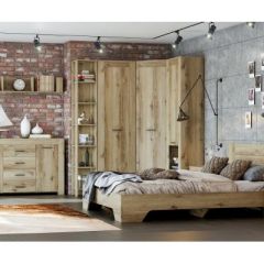 КВАДРО Спальный гарнитур (модульный) в Кургане - kurgan.mebel24.online | фото 2