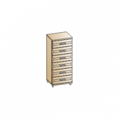Спальня Мелисса композиция 1 (Гикори Джексон светлый) в Кургане - kurgan.mebel24.online | фото 2