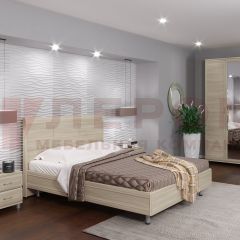 Спальня Мелисса композиция 4 (Ясень Асахи) в Кургане - kurgan.mebel24.online | фото 3