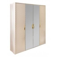 Спальня модульная Lara (бежевый глянец) в Кургане - kurgan.mebel24.online | фото 3