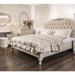 Спальня модульная Мокко (бежевый) в Кургане - kurgan.mebel24.online | фото