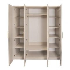 Спальня Мокко 4-х ств 1600 (бежевый) в Кургане - kurgan.mebel24.online | фото 3