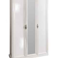 Спальня Натали 3-х ств (белый глянец/экокожа) в Кургане - kurgan.mebel24.online | фото 2