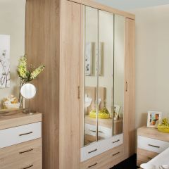 НИКА Спальный гарнитур (модульная) в Кургане - kurgan.mebel24.online | фото 6
