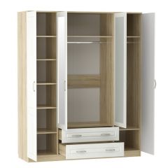 НМ 011.84 Х Шкаф комбинированный "Оливия" в Кургане - kurgan.mebel24.online | фото 2