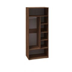 Спальня София СШ-21 Шкаф 2-х ств (Дуб крафт табачный) в Кургане - kurgan.mebel24.online | фото 3
