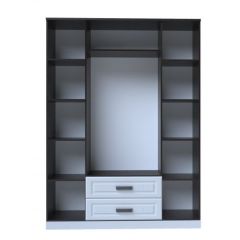 Спальня Венеция-1 (модульная) (Венге/Белое дерево) в Кургане - kurgan.mebel24.online | фото 6