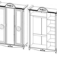 Спальный гарнитур Да Винчи (модульная) в Кургане - kurgan.mebel24.online | фото 8