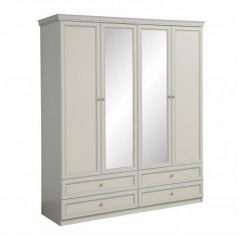 Спальный гарнитур Эльмира (модульный) Белый в Кургане - kurgan.mebel24.online | фото 8