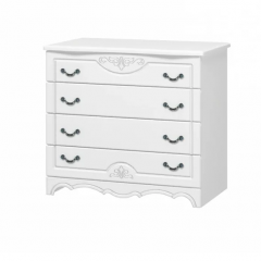 ЛОТОС Спальный гарнитур (модульный) белый лак в Кургане - kurgan.mebel24.online | фото 8