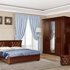 Спальный гарнитур Лючия (модульный) дуб оксфорд в Кургане - kurgan.mebel24.online | фото