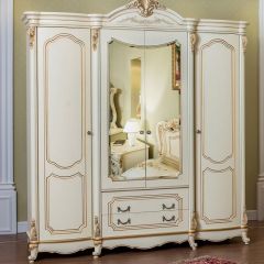 Спальный гарнитур Мона Лиза (крем) 1600 в Кургане - kurgan.mebel24.online | фото 6