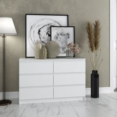 МОРИ Спальный гарнитур (белый) в Кургане - kurgan.mebel24.online | фото 8