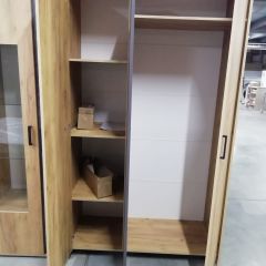 Спальный гарнитур МСП-1 (Модульный) Дуб золотой/Камень темный в Кургане - kurgan.mebel24.online | фото 16