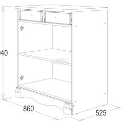 Спальный гарнитур Ольга-1Н (модульная) в Кургане - kurgan.mebel24.online | фото 18