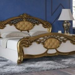 Спальный гарнитур Ольга (модульная) беж/золото в Кургане - kurgan.mebel24.online | фото 6