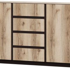 ПРАГА Спальный гарнитур Серия 3 (Дуб Делано/Дуб Венге) в Кургане - kurgan.mebel24.online | фото 8