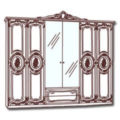 Спальный гарнитур Роза (модульная) беж в Кургане - kurgan.mebel24.online | фото 3
