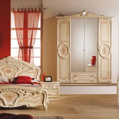 Спальный гарнитур Роза (модульная) беж в Кургане - kurgan.mebel24.online | фото